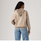 SUDADERA MUJER  LEVI'S EVERYDAY HOODIE TAUPE GRAY HEA