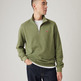 SUDADERA HOMBRE  LEVI'S ORIGINAL HM 1/4 ZIP MOSS OLIVE