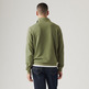 SUDADERA HOMBRE  LEVI'S ORIGINAL HM 1/4 ZIP MOSS OLIVE