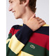 JERSEY ESTAMPADO A RAYAS MULTICOLORES HOMBRE LACOSTE
