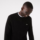 JERSEY CUELLO REDONDO HOMBRE LACOSTE EN ALGODÓN ECOLÓGICO
