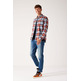 CAMISA ESTAMPADA A CUADROS HOMBRE GARCIA JEANS