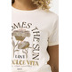 CAMISETA MUJER GARCIA JEANS ESTAMPADO EN PECHO