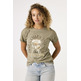 CAMISETA MUJER GARCIA JEANS ESTAMPADO EN PECHO