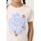 CAMISETA NIÑA GARCIA JEANS ESTAMPADO EN PECHO
