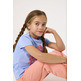 CAMISETA NIÑA GARCIA JEANS ESTAMPADO EN PECHO