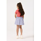 CAMISETA NIÑA GARCIA JEANS CON VOLANTES