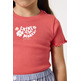 CAMISETA NIÑA GARCIA JEANS CON VOLANTES