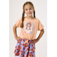 CAMISETA NIÑA GARCIA JEANS DETALLE LAZO