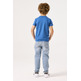 CAMISETA NIÑO GARCIA JEANS ESTAMPADO EN PECHO