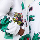 CAZADORA ESTAMPADA EN TAFETÁN HIDRÓFUGO HOMBRE LACOSTE