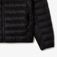 PLUMÍFERO ACOLCHADO HOMBRE LACOSTE IMPERMEABLE CON CAPUCHA