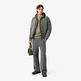 PLUMÍFERO ACOLCHADO HOMBRE LACOSTE IMPERMEABLE CON CAPUCHA