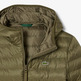 PLUMÍFERO ACOLCHADO HOMBRE LACOSTE IMPERMEABLE CON CAPUCHA