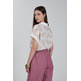 CAMISA MUJER YES ZEE CROPPED EN MUSELINA