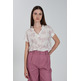 BLUSA MUJER YESZEE ESCOTE V DE MUSELINA