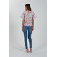 BLUSA MANGA CORTA MUJER YESZEE ESTAMPADO FLORAL