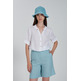 CAMISA MUJER  YES ZEE CAMICIA DONNA MISTO LINO