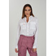 CAMISA MUJER YES ZEE CAMICIA DONNA MISTO LINO