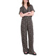 PANTALÓN FLUIDO MUJER NAFNAF PARIS ESTAMPADO TIRO MEDIO