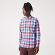 CAMISA EN ALGODÓN STRETCH DE CUADROS HOMBRE LACOSTE