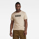 CAMISETA CON LOGO FELPA HOMBRE G-STAR RAW.FELT