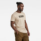 CAMISETA CON LOGO FELPA HOMBRE G-STAR RAW.FELT