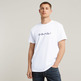 CAMISETA HOMBRE G-STAR LOGO G-SCRIPT FIT REGULAR