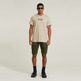 CAMISETA HOMBRE G-STAR LOGO OLD SKOOL FIT REGULAR