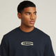 CAMISETA HOMBRE G-STAR LOGO OLD SKOOL FIT REGULAR