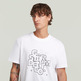 CAMISETA HOMBRE  G-STAR HD PRINT R T