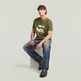 CAMISETA HOMBRE  G-STAR SPRAY G LOGO R T