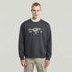 SUDADERA HOMBRE G-STAR RUNNING DOG BACK GR R SW