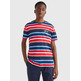 CAMISETA A RAYAS CON LOGO FIRMA HOMBRE TOMMY JEANS