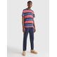 CAMISETA A RAYAS CON LOGO FIRMA HOMBRE TOMMY JEANS