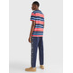 CAMISETA A RAYAS CON LOGO FIRMA HOMBRE TOMMY JEANS
