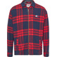 SOBRECAMISA DE CUADROS CON CREMALLERA HOMBRE TOMMY JEANS