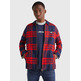 SOBRECAMISA DE CUADROS CON CREMALLERA HOMBRE TOMMY JEANS