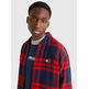 SOBRECAMISA DE CUADROS CON CREMALLERA HOMBRE TOMMY JEANS
