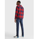 SOBRECAMISA DE CUADROS CON CREMALLERA HOMBRE TOMMY JEANS