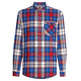 CAMISA DE FRANELA CON ESTAMPADO DE CUADROS HOMBRE TOMMY JEANS