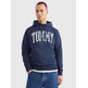 SUDADERA CON CAPUCHA Y LOGO DE TARTÁN HOMBRE TOMMY JEANS