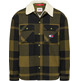 SOBRECAMISA DE CUADROS CON FORRO DE PELUCHE HOMBRE TOMMY JEANS