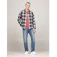 CAMISA DE CUADROS HOMBRE TOMMY JEANS CORTE AMPLIO