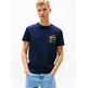 CAMISETA HOMBRE TOMMY JEANS LOGO FIRMA FIT REGULAR