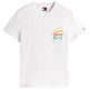 CAMISETA HOMBRE TOMMY JEANS LOGO FIRMA FIT REGULAR