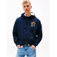 SUDADERA CON CAPUCHA HOMBRE TOMMY JEANS LOGO FIRMA FIT HOLGADO