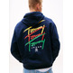 SUDADERA CON CAPUCHA HOMBRE TOMMY JEANS LOGO FIRMA FIT HOLGADO