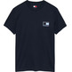HOMBRE TJM SLIM POP COLOR FLAG TEE EX C1G