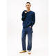 HOMBRE TJM SLIM CHEST LINEAR LS TEE E C1G